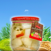Spreewälder Senf-Gurken, 425 ml Glas
