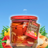 Paprika-Salat, 425 ml Glas